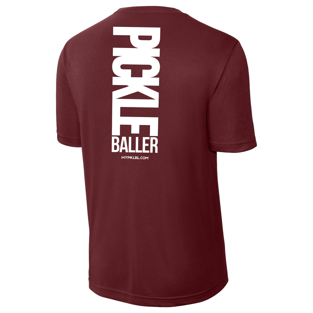 My pklbl Mens Performance Tee Big Back Logo