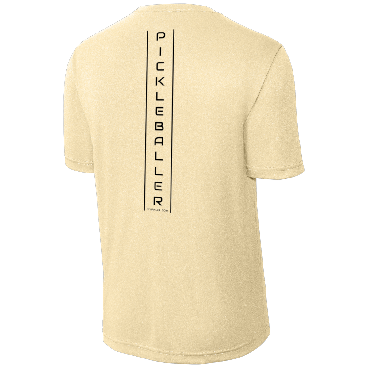 My pklbl Mens Performance Tee Thin Back Logo