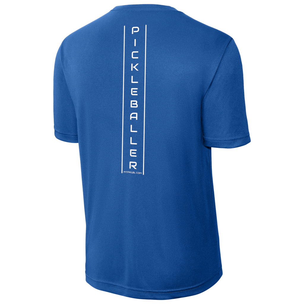 My pklbl Mens Performance Tee Thin Back Logo