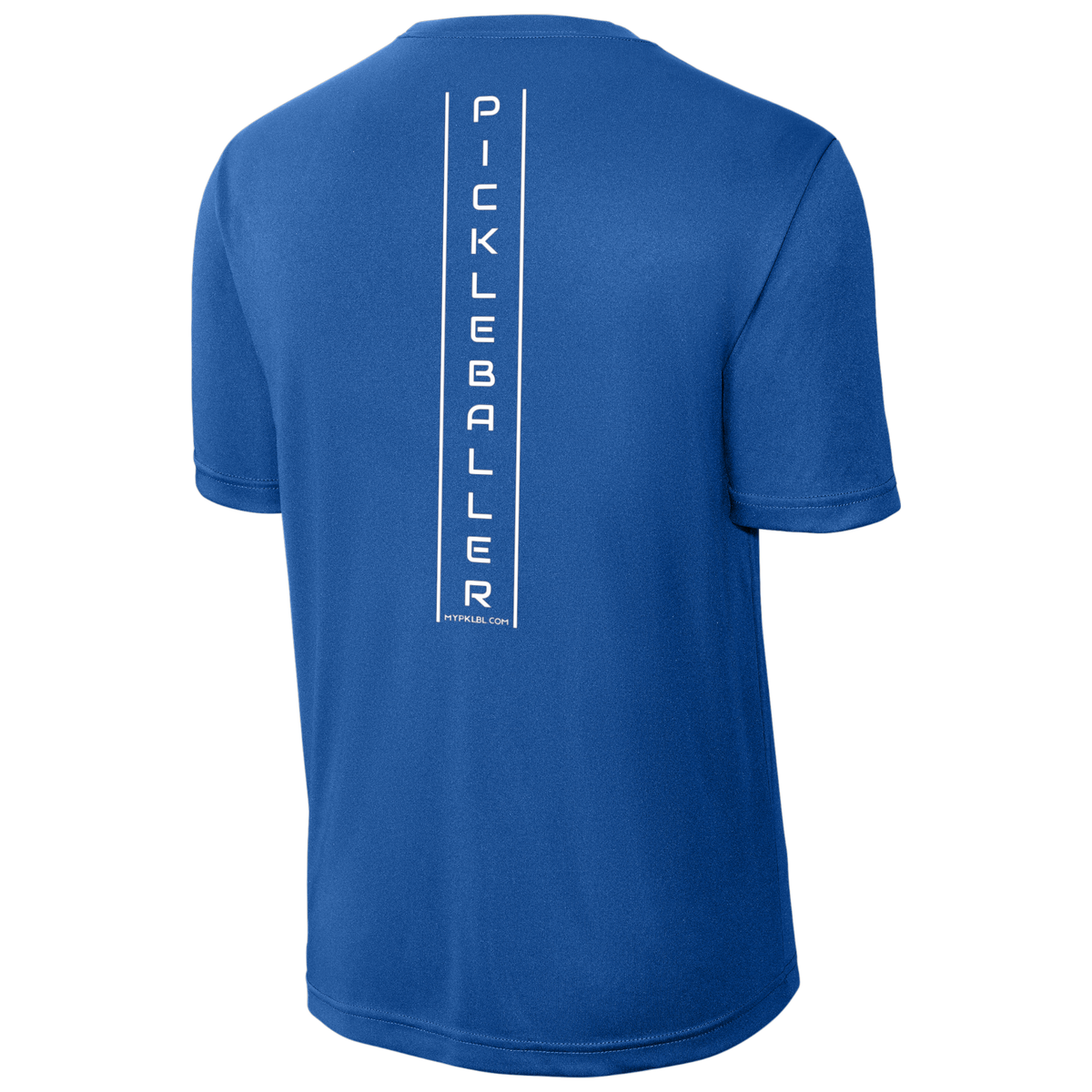My pklbl Mens Performance Tee Thin Back Logo