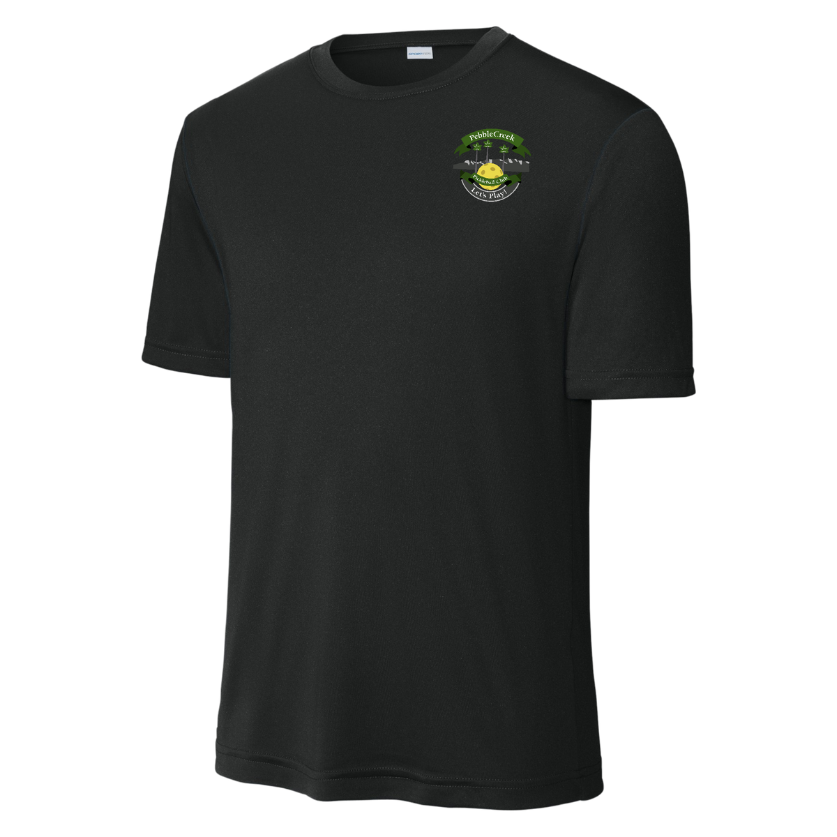 PebbleCreek Mens Performance Shirt Small Main Logo