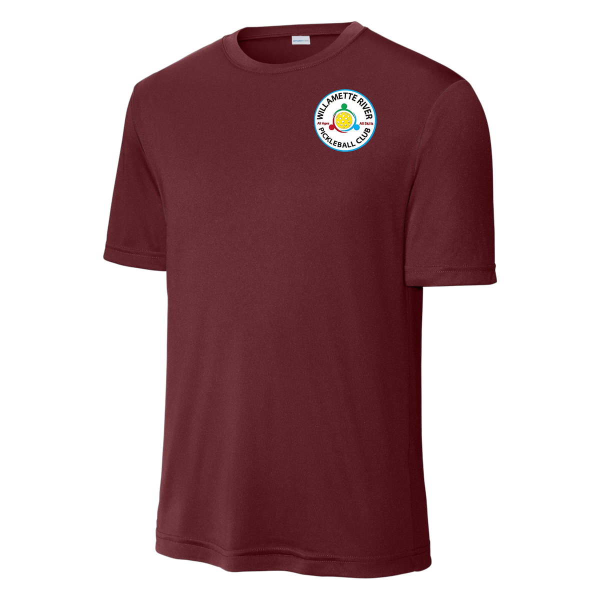 Willamette Mens Performance Tee Small Logo