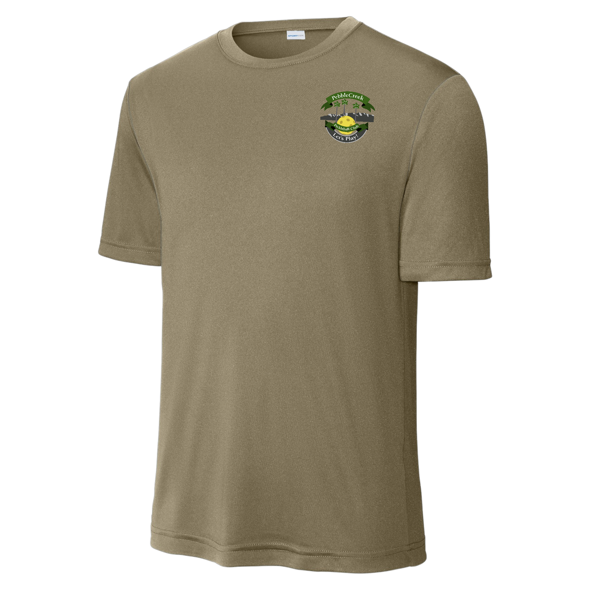 PebbleCreek Mens Performance Shirt Small Main Logo
