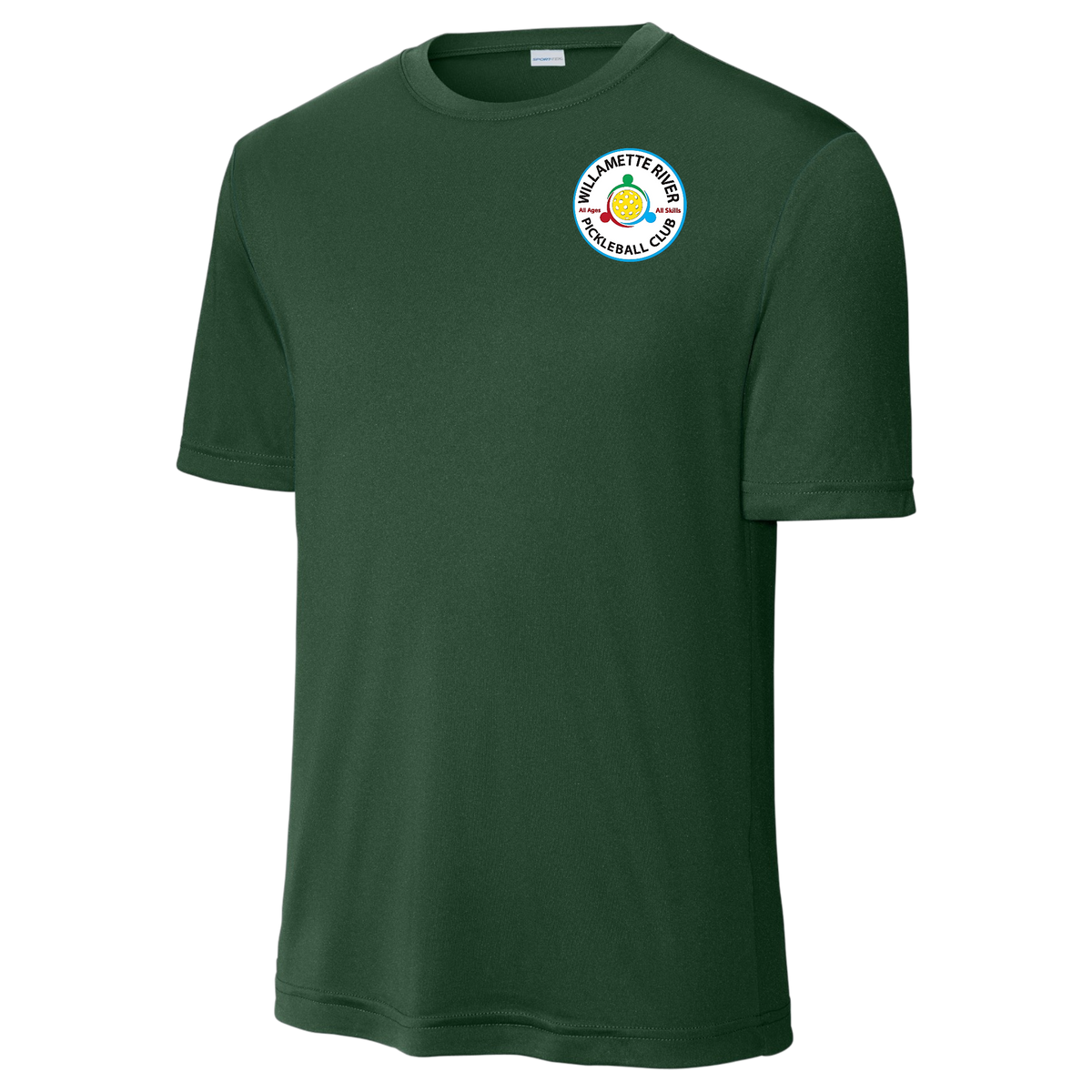 Willamette Mens Performance Tee Small Logo