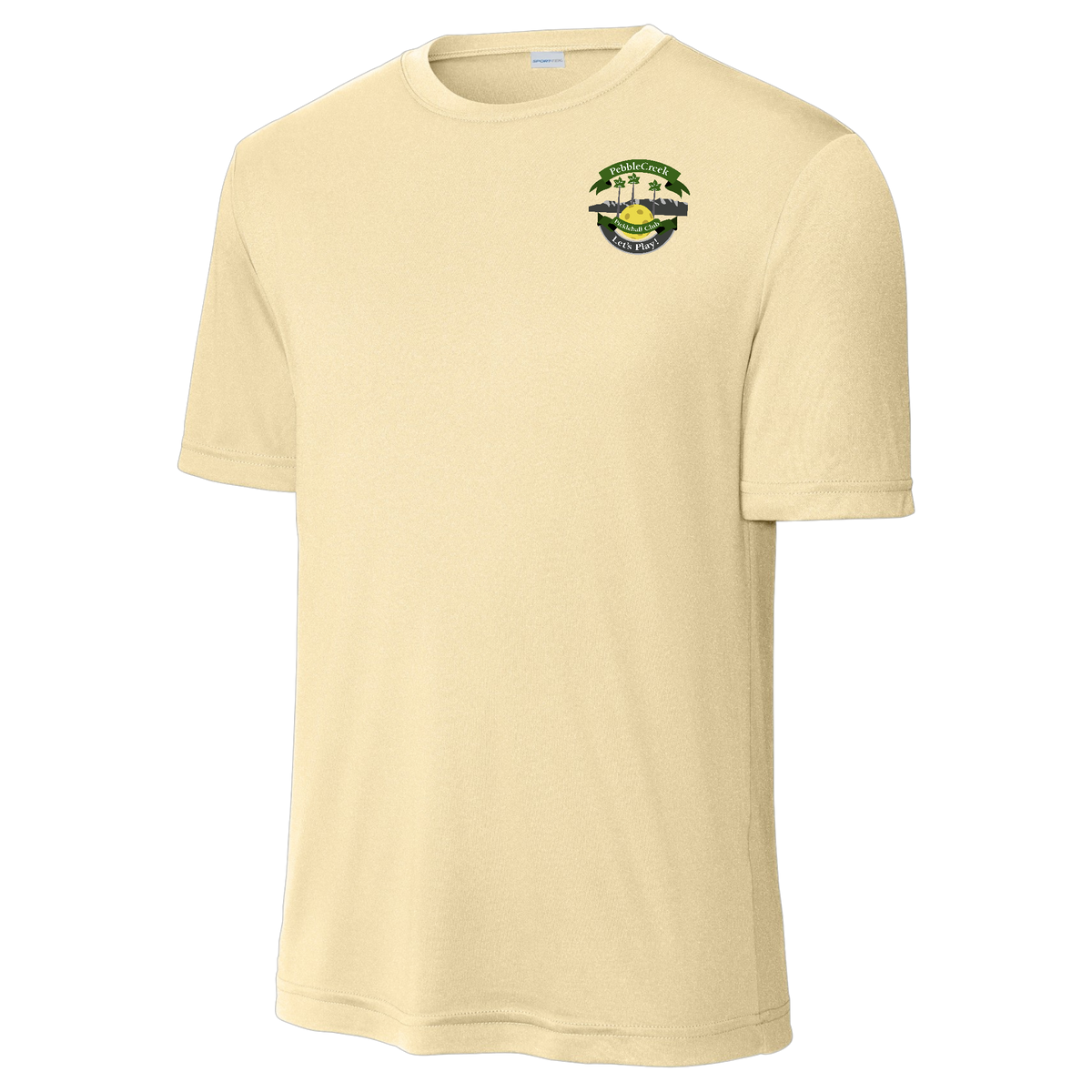 PebbleCreek Mens Performance Shirt Small Main Logo