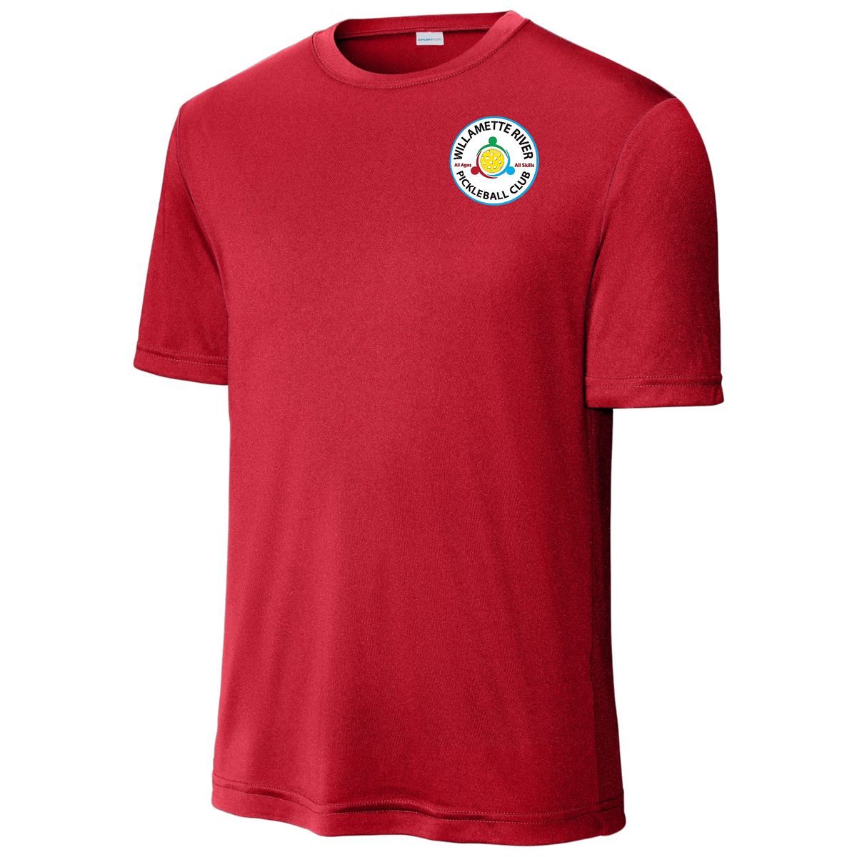 Willamette Mens Performance Tee Small Logo
