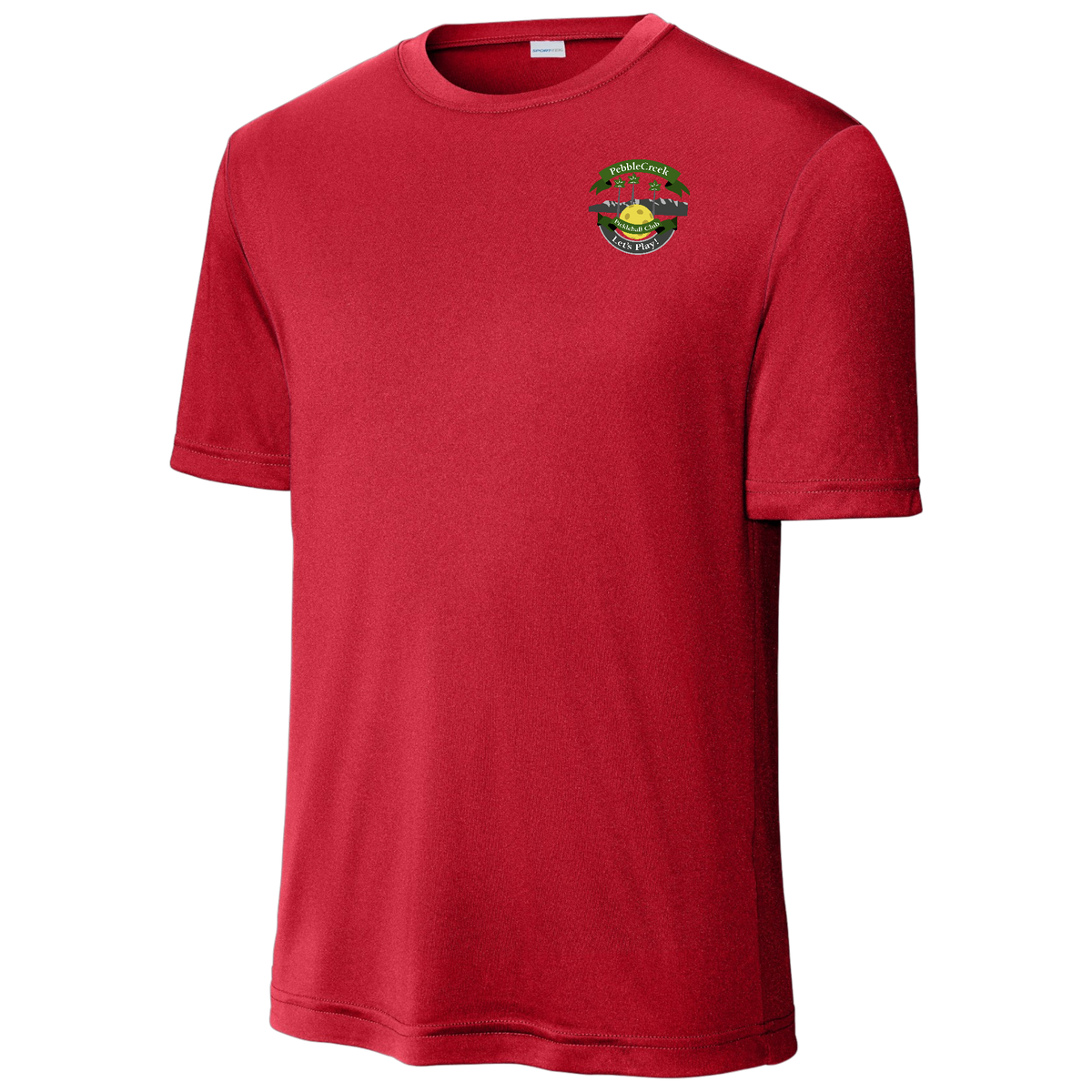 PebbleCreek Mens Performance Shirt Small Main Logo