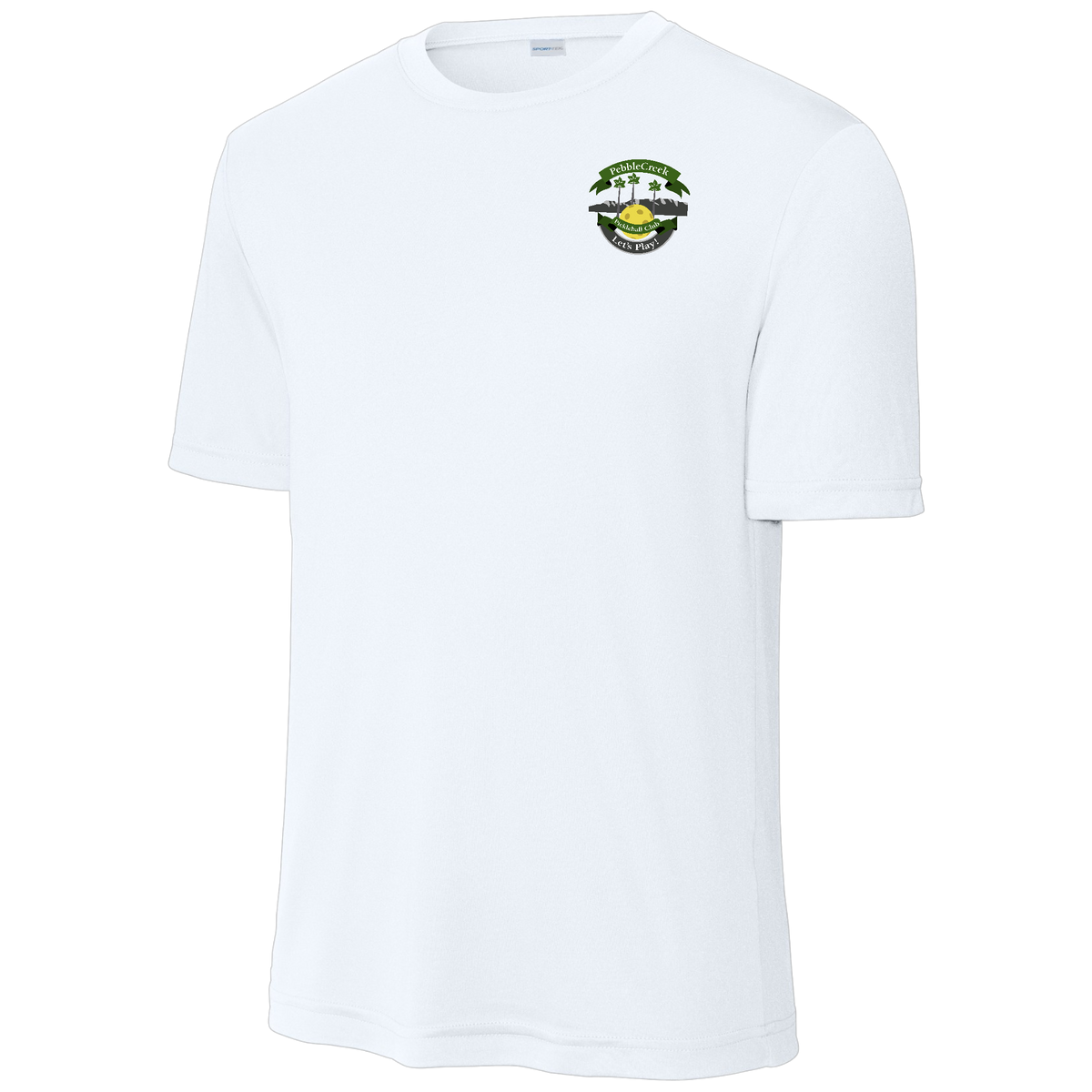 PebbleCreek Mens Performance Shirt Small Main Logo
