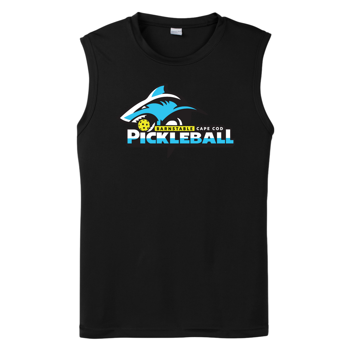 Barnstable Mens Performance Sleeveless T Large Logo
