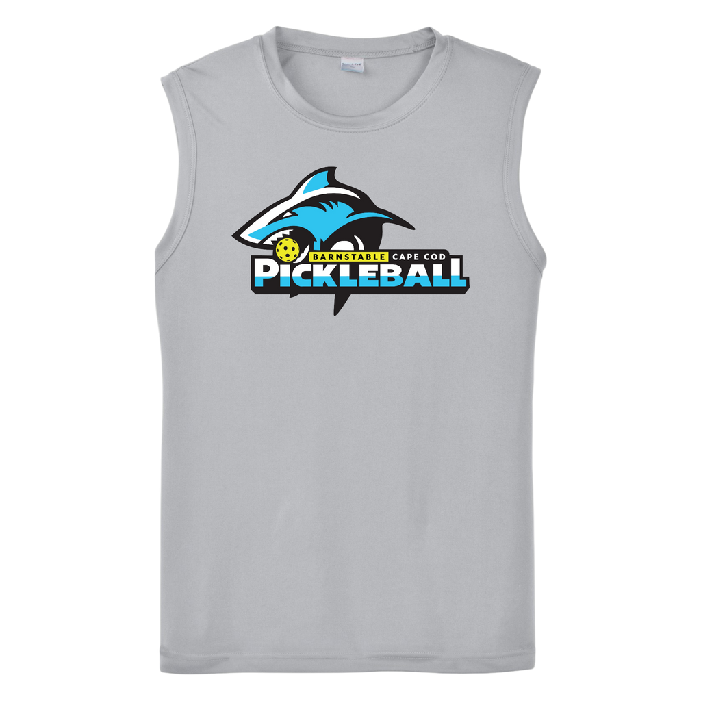 Barnstable Mens Performance Sleeveless T Large Logo