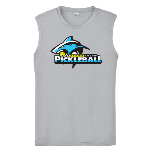 Barnstable Mens Performance Sleeveless T Large Logo