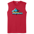 Barnstable Mens Performance Sleeveless T Large Logo