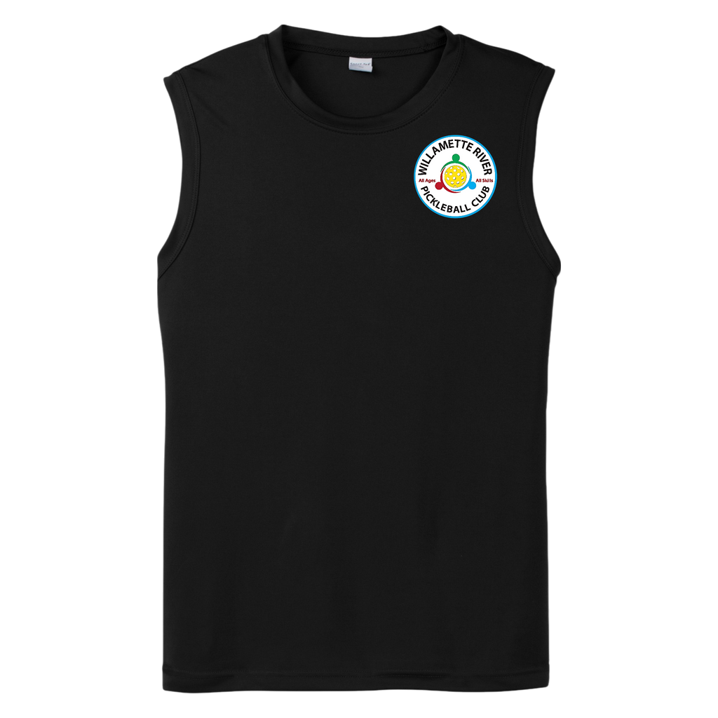 Willamette Mens Performance Sleeveless Tee Small Logo
