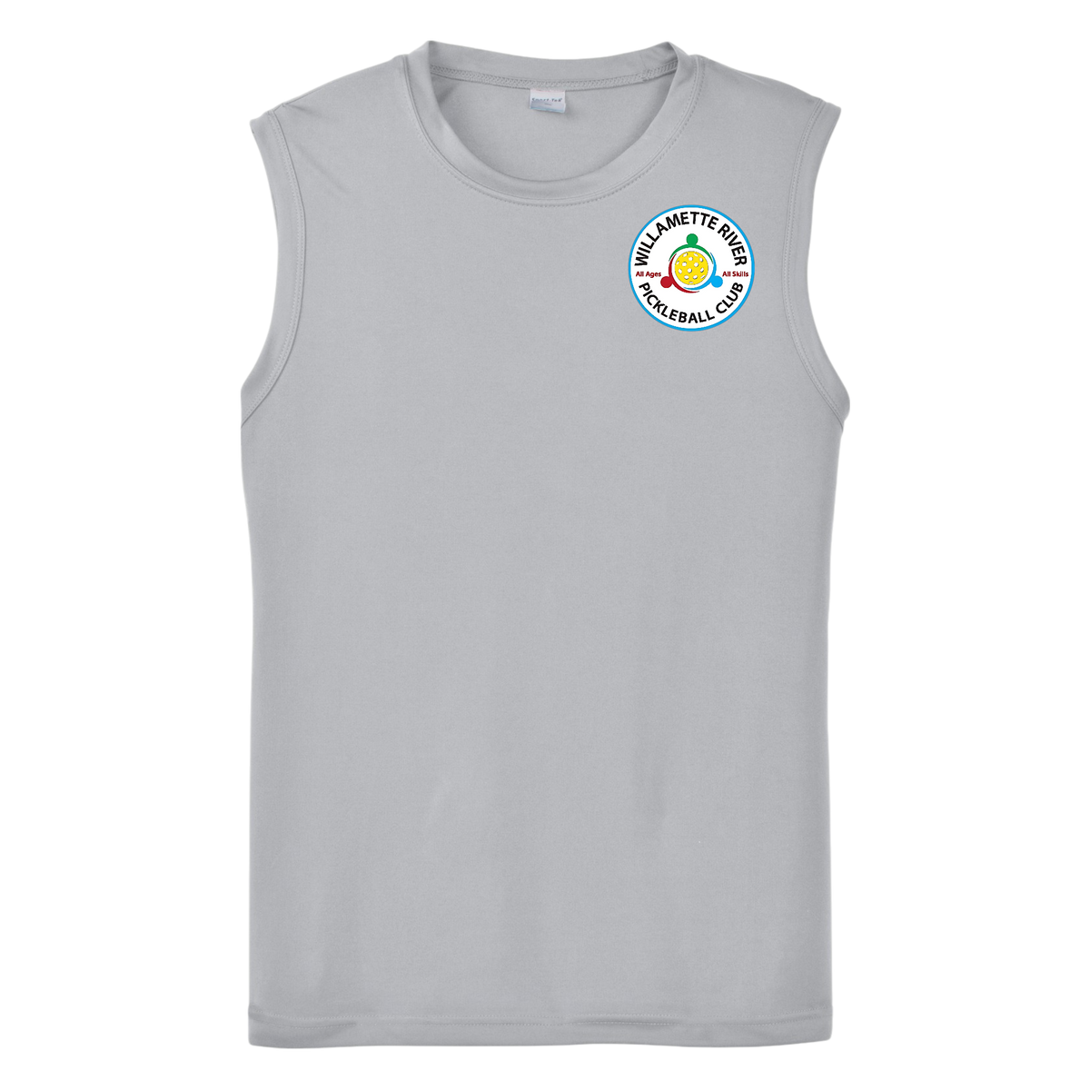 Willamette Mens Performance Sleeveless Tee Small Logo