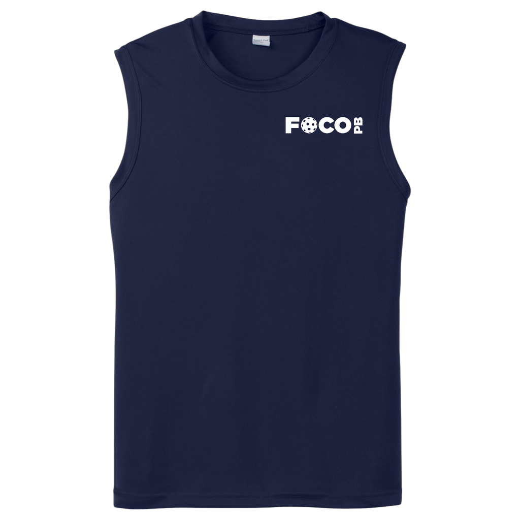 FOCO Mens Performance Sleeveless T Small Logo