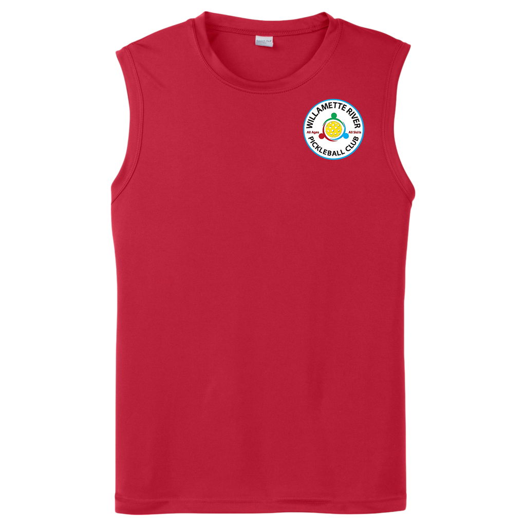 Willamette Mens Performance Sleeveless Tee Small Logo