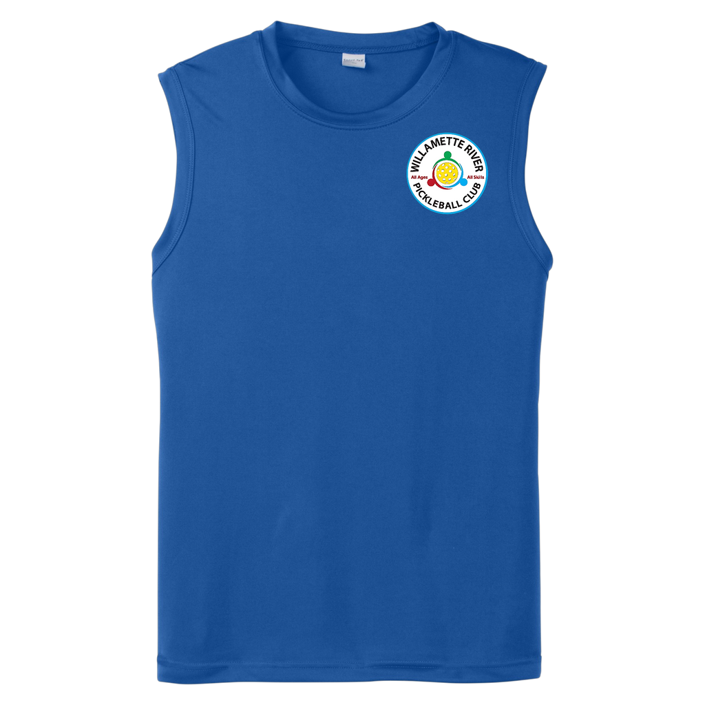Willamette Mens Performance Sleeveless Tee Small Logo