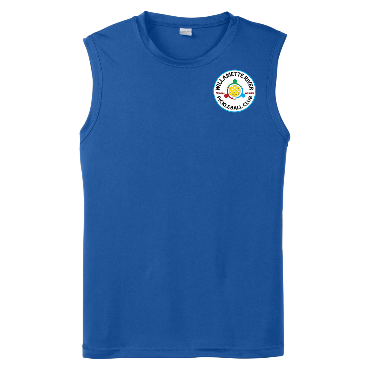 Willamette Mens Performance Sleeveless Tee Small Logo