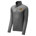 PebbleCreek Mens Quarter Zip Anniv Logo