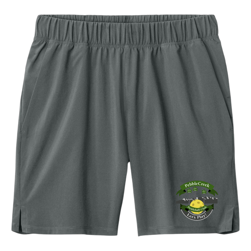 PebbleCreek Mens Shorts Main Logo