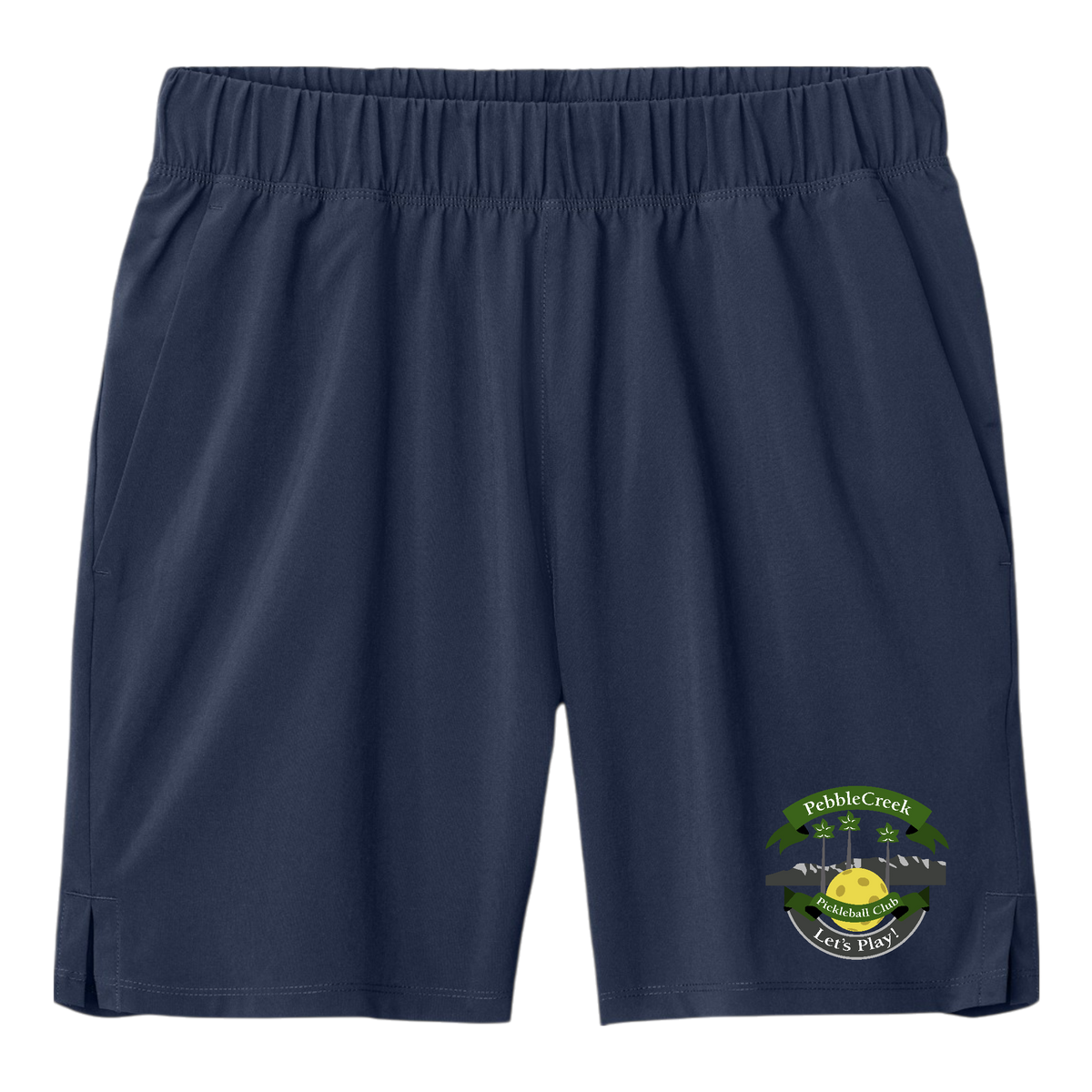 PebbleCreek Mens Shorts Main Logo