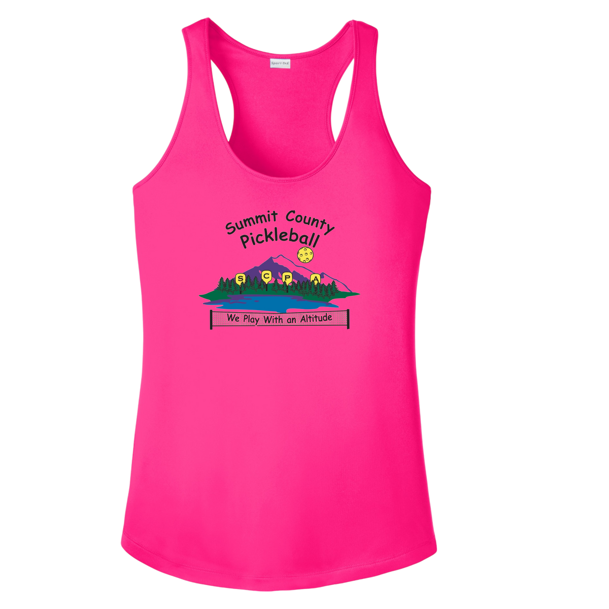 Summit Womens Racerbacks Large Logo
