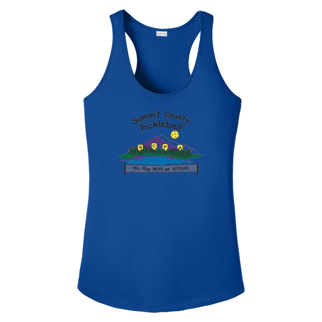 Summit Womens Racerbacks Large Logo