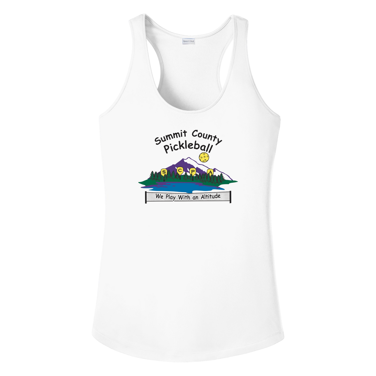 Summit Womens Racerbacks Large Logo