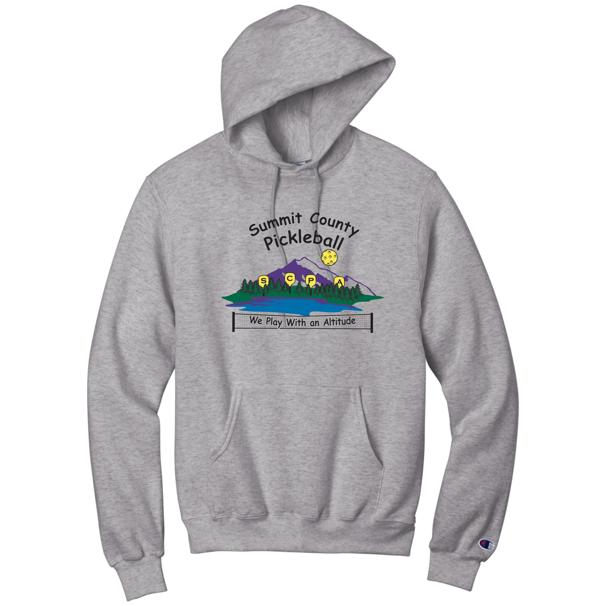 Summit Champion Hoodie Unisex Large Logo
