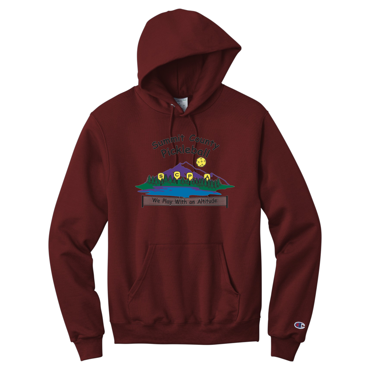 Summit Champion Hoodie Unisex Large Logo