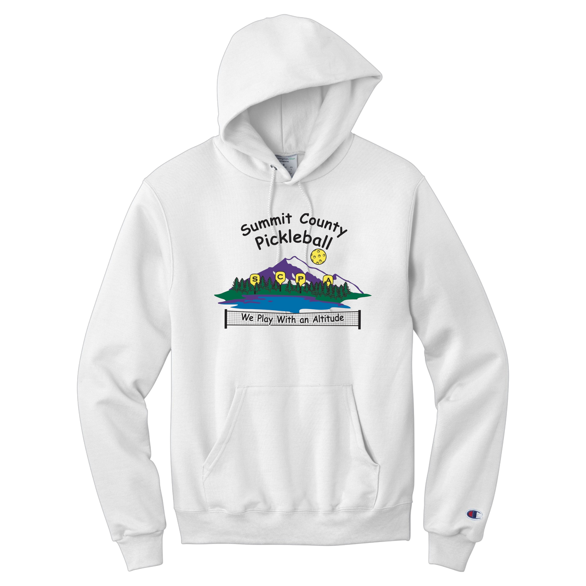 Summit Champion Hoodie Unisex Large Logo