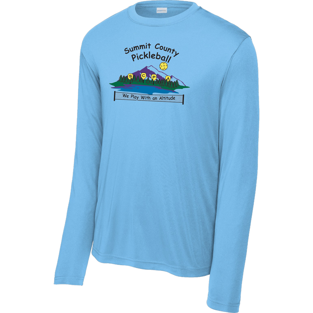 Summit Mens Performance Long Sleeve Shirt Large Logo