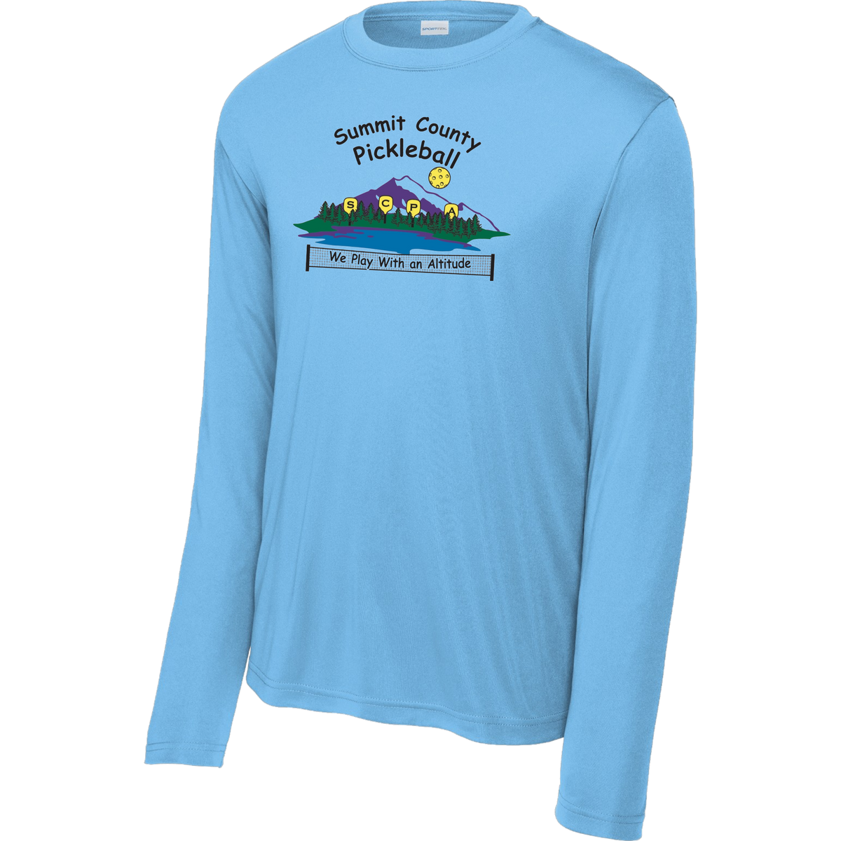 Summit Mens Performance Long Sleeve Shirt Large Logo