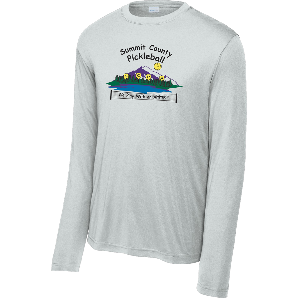 Summit Mens Performance Long Sleeve Shirt Large Logo