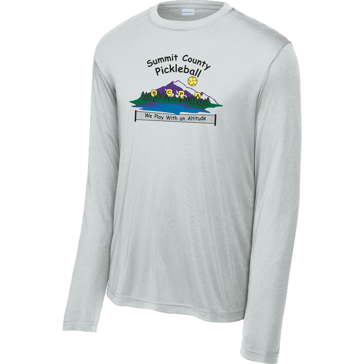 Summit Mens Performance Long Sleeve Shirt Large Logo
