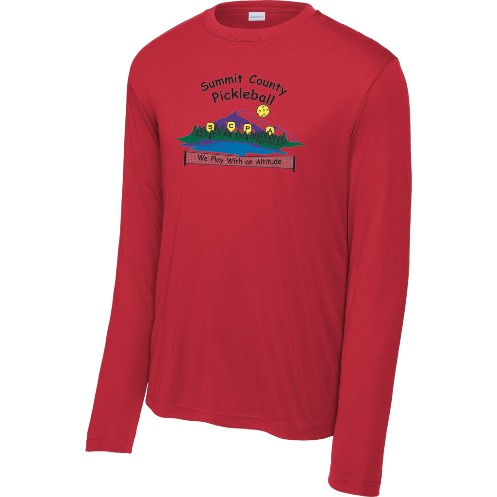 Summit Mens Performance Long Sleeve Shirt Large Logo
