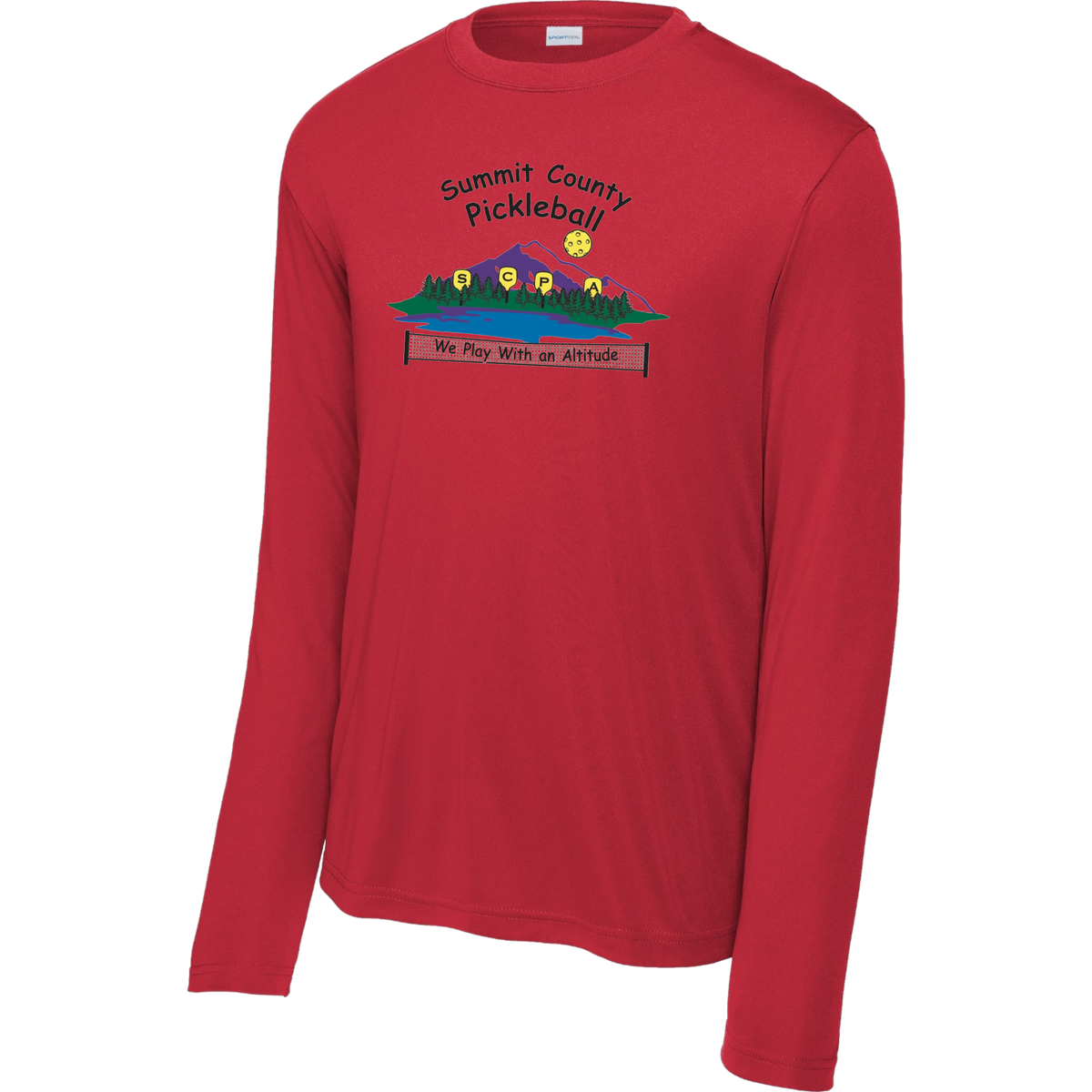 Summit Mens Performance Long Sleeve Shirt Large Logo