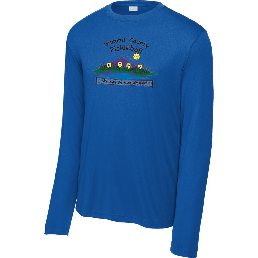 Summit Mens Performance Long Sleeve Shirt Large Logo
