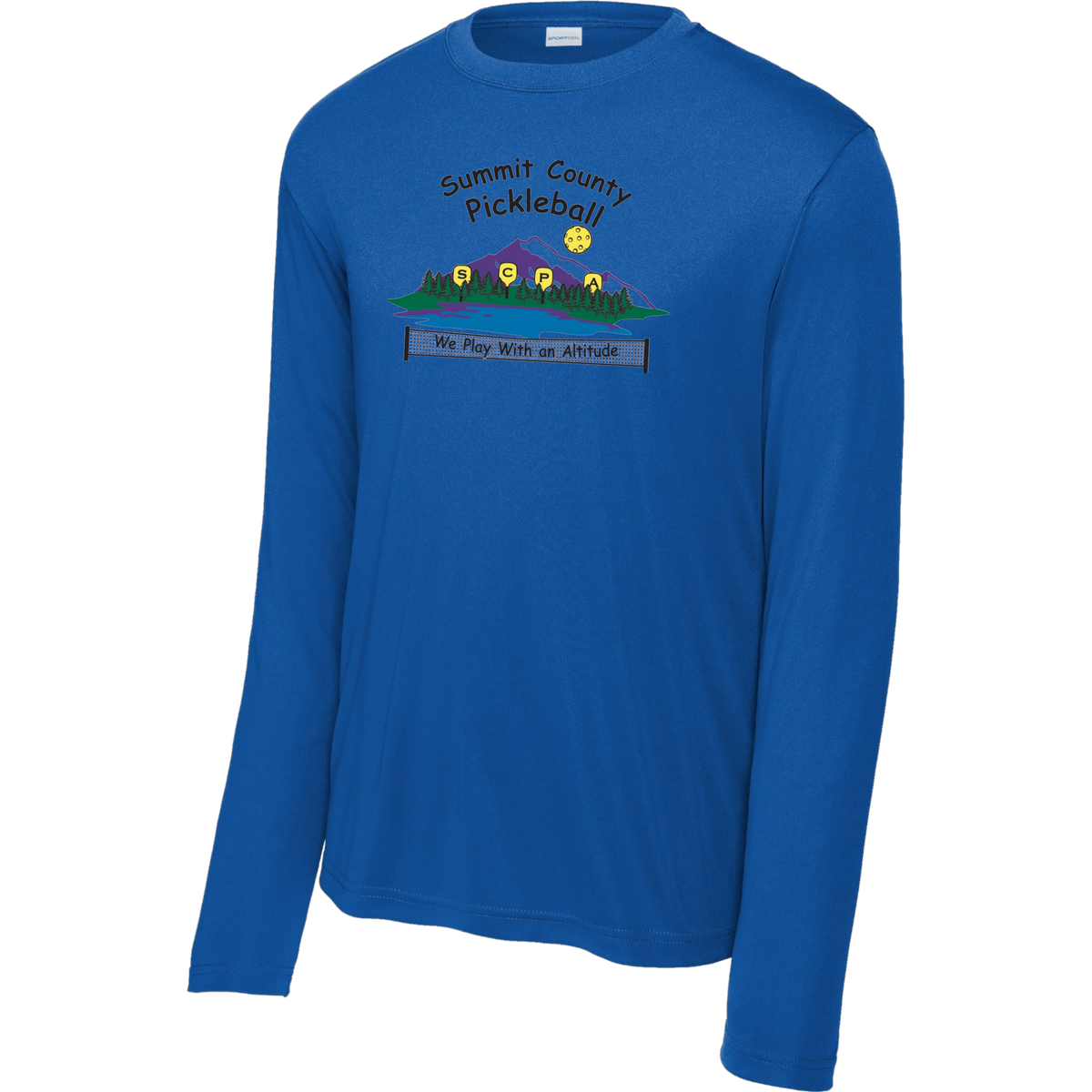 Summit Mens Performance Long Sleeve Shirt Large Logo