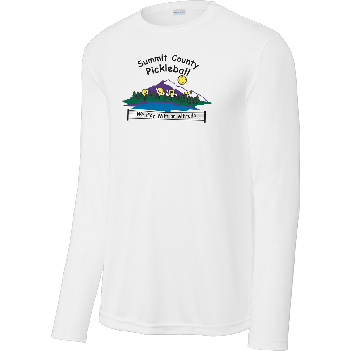 Summit Mens Performance Long Sleeve Shirt Large Logo