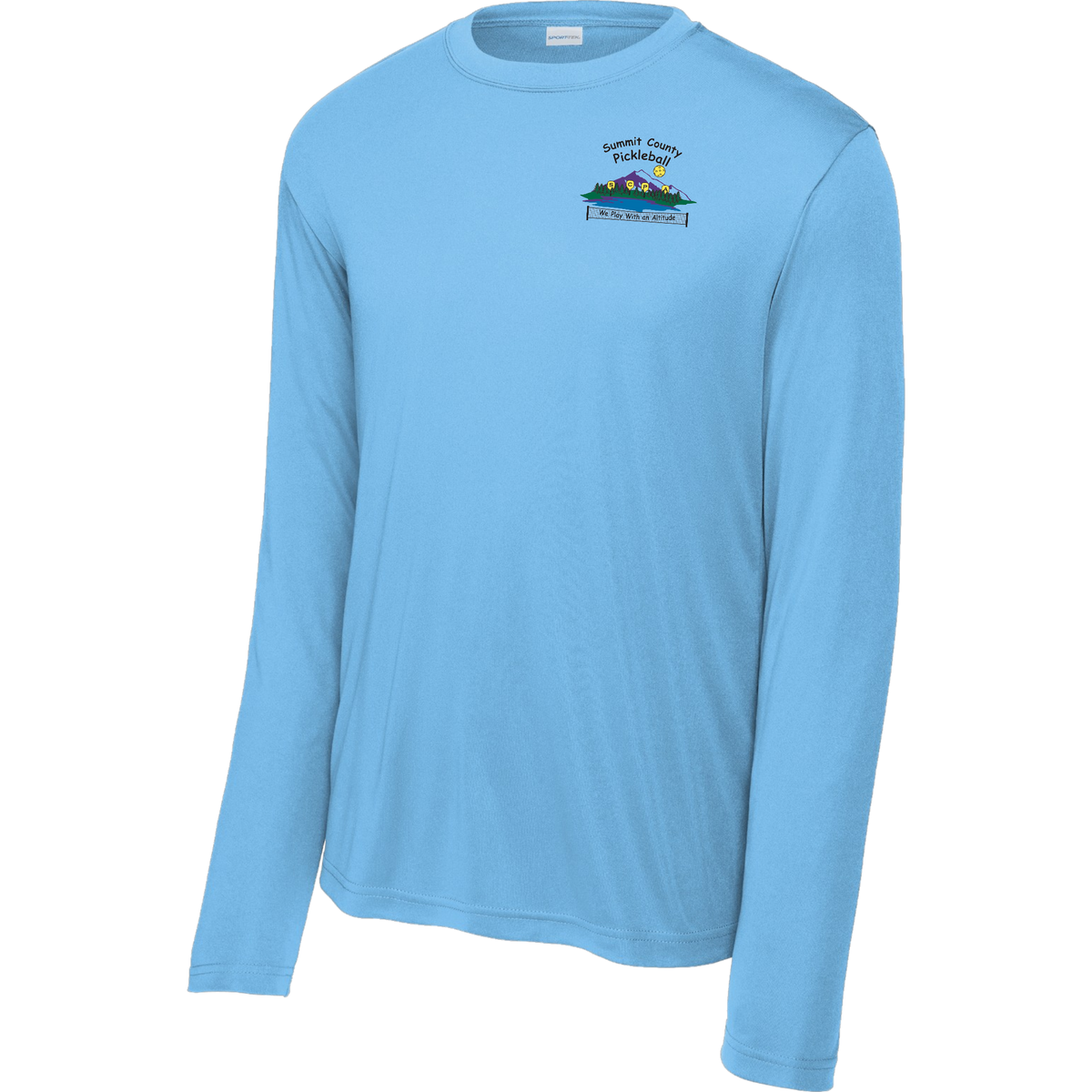 Summit Mens Performance Long Sleeve Shirt Small Logo