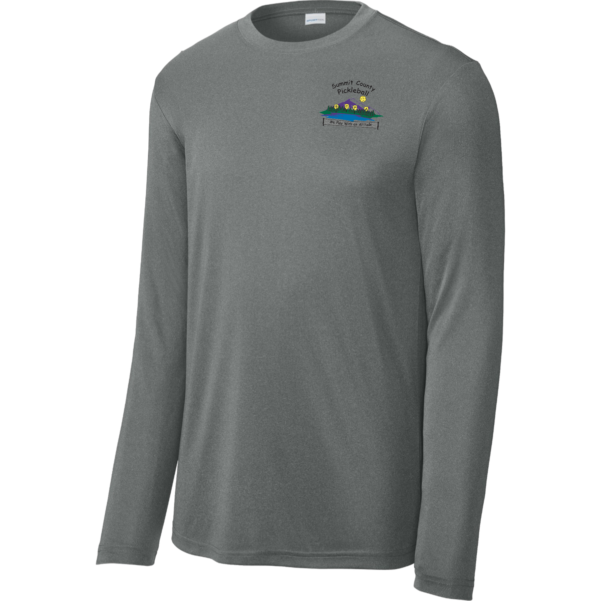 Summit Mens Performance Long Sleeve Shirt Small Logo