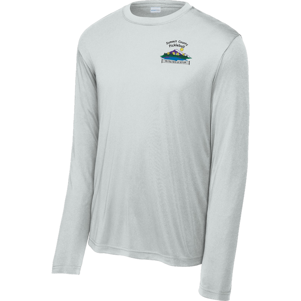 Summit Mens Performance Long Sleeve Shirt Small Logo