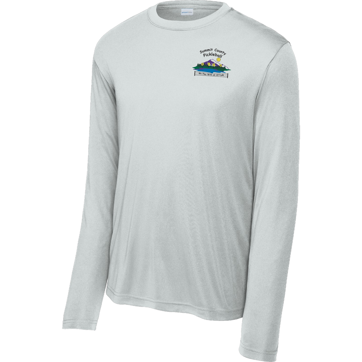 Summit Mens Performance Long Sleeve Shirt Small Logo