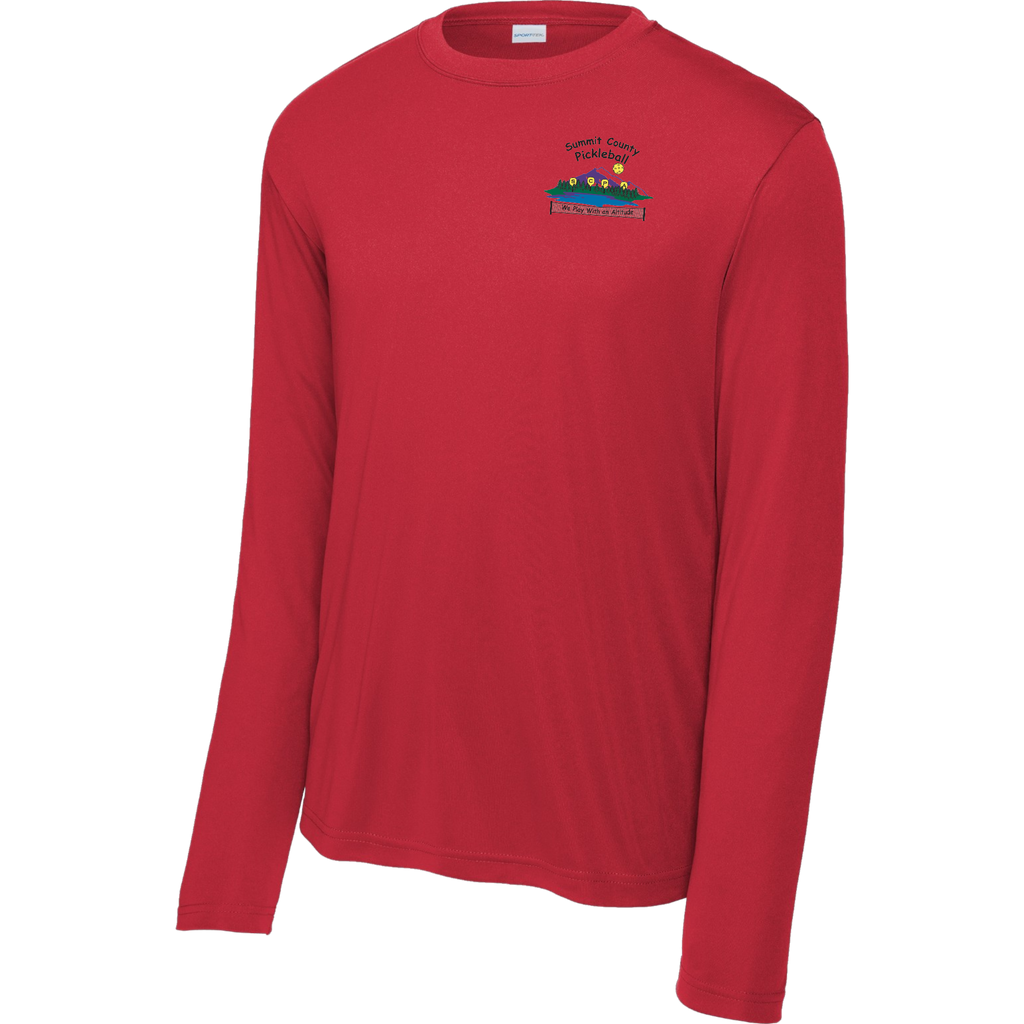Summit Mens Performance Long Sleeve Shirt Small Logo