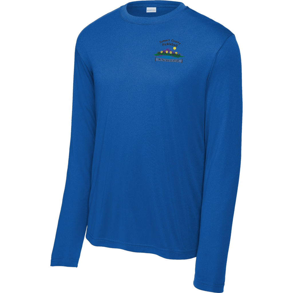 Summit Mens Performance Long Sleeve Shirt Small Logo