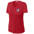 Sun City Womens April Tournament V Neck Performance