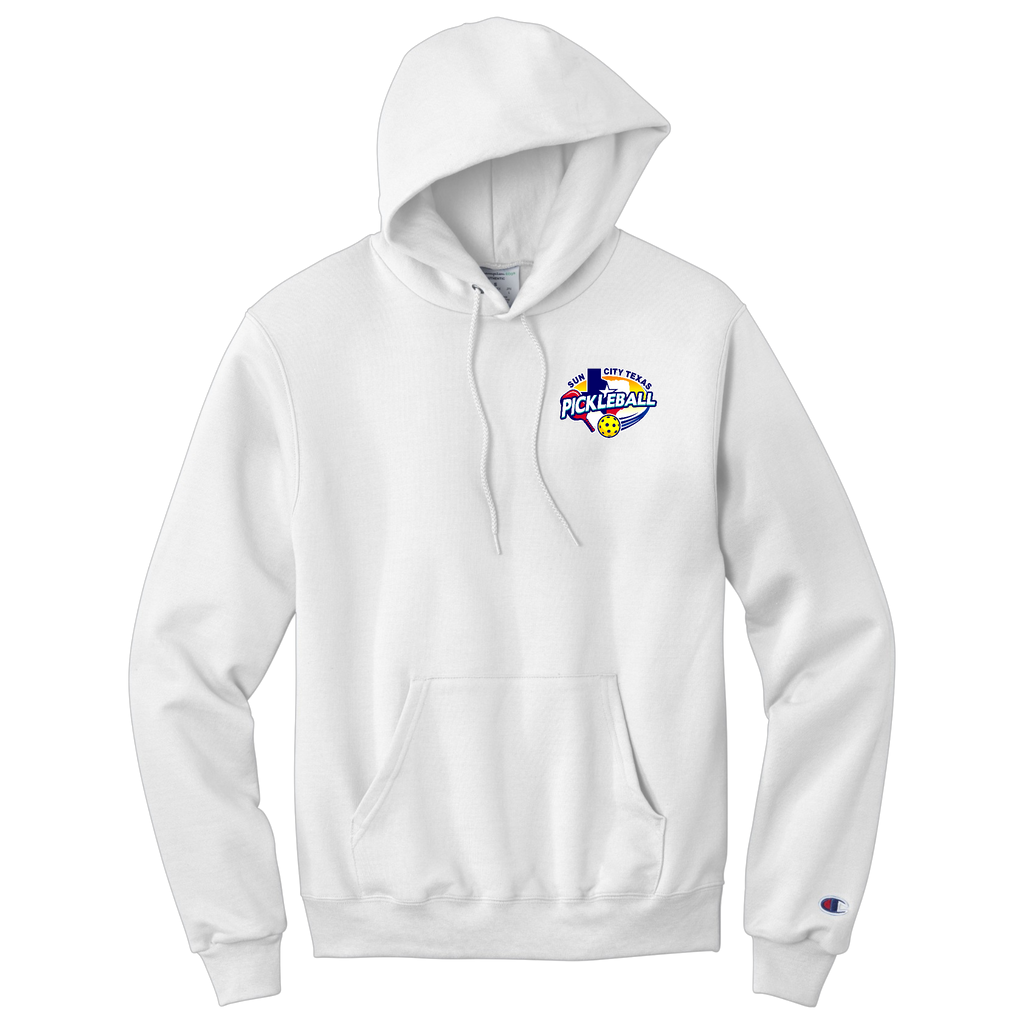 Sun City Unisex Champion Hoodie Small Logo